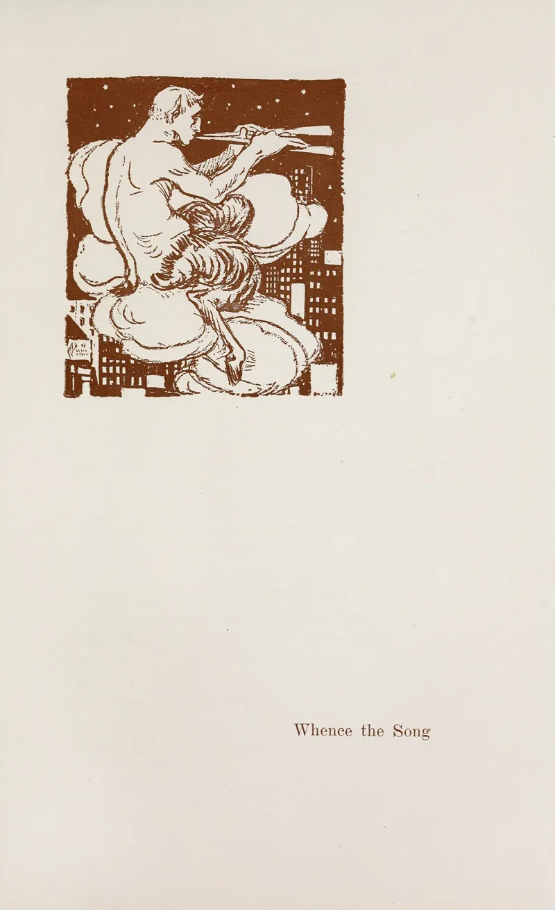 Whence The Song Wall Art by Theodore Dreiser - High-Resolution Digital Print