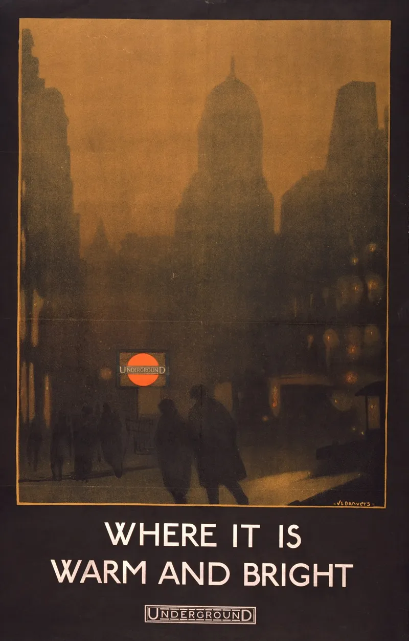 Where It Is Warm And Bright Underground Wall Art by Verney Danvers - High-Resolution Digital Print