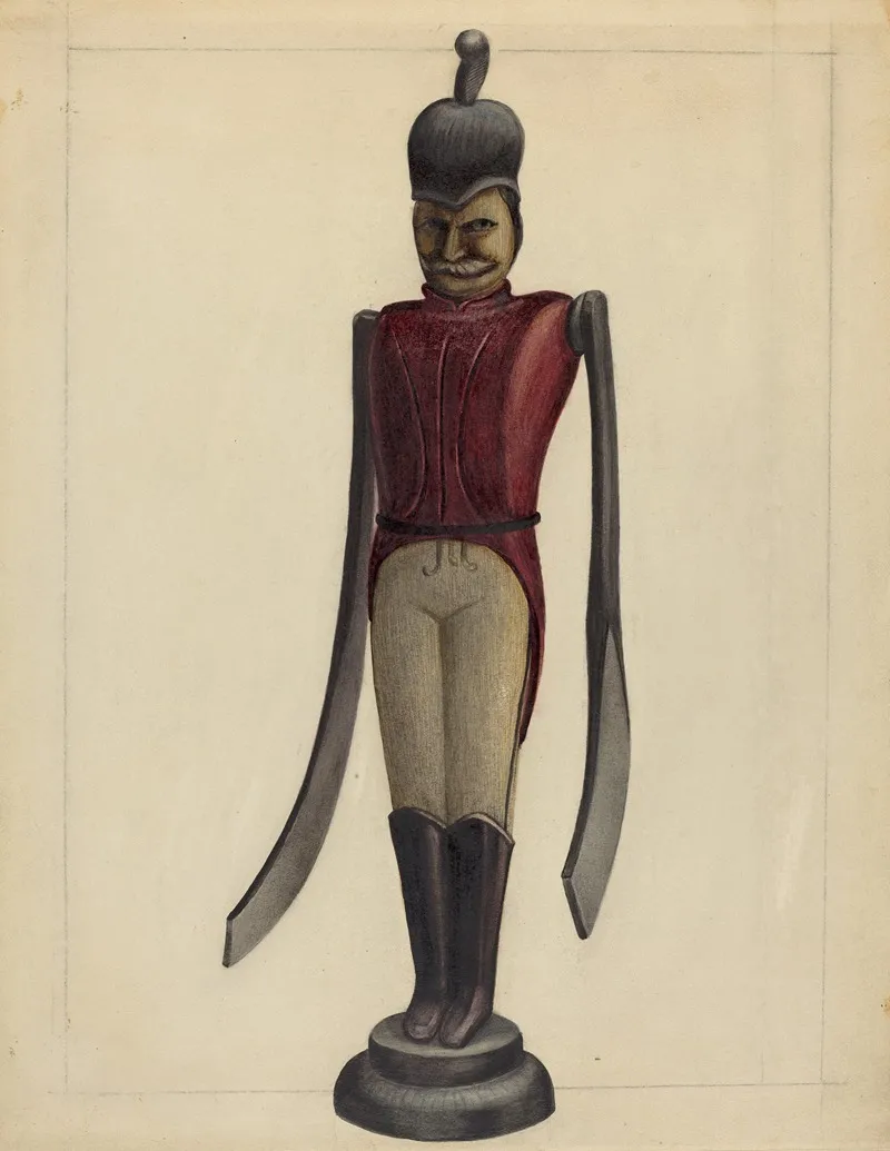 Whirligig Hessian Soldier