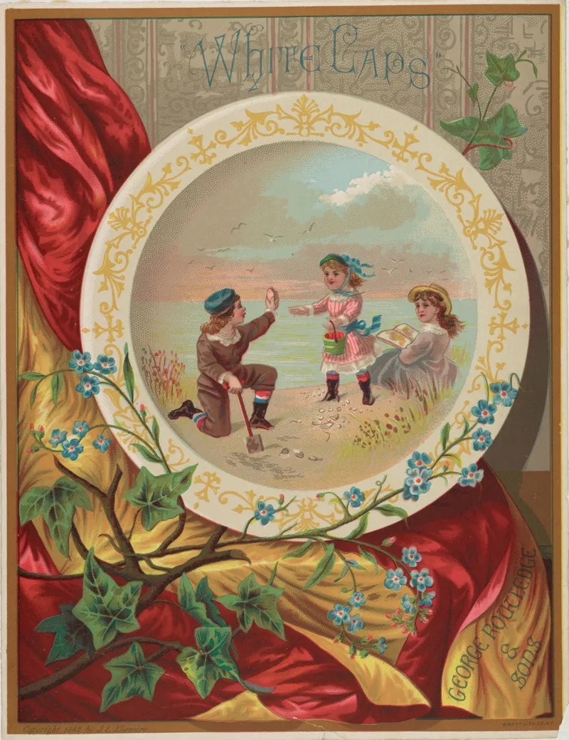 White Caps Wall Art by Joseph L. Blamire - High-Resolution Digital Print