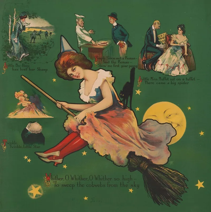 Whither O Whither O Whither So High To Sweep The Cobwebs From The Sky 2 Wall Art by Campbell, Metzger &amp; Jacobson - High-Resolution Digital Print