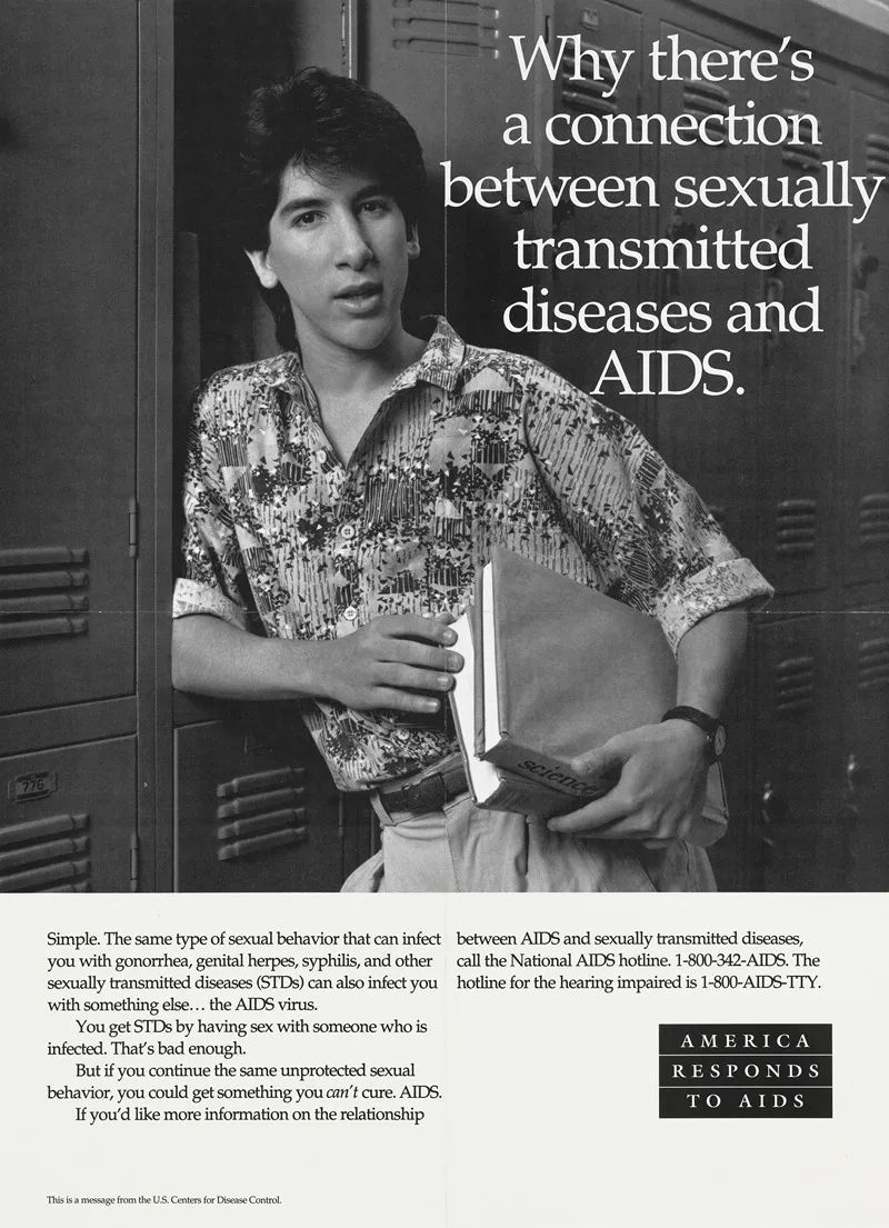 Why There Is A Connection Between Sexually Transmitted Diseases And Aids Wall Art by Centers for Disease Control and Prevention - High-Resolution Digital Print