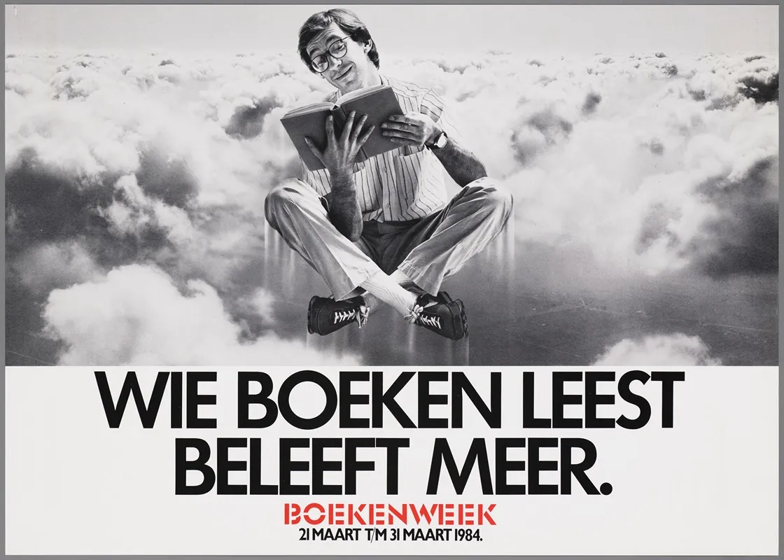 Wie Boeken Leest Beleeft Meer Wall Art by CPNB - High-Resolution Digital Print