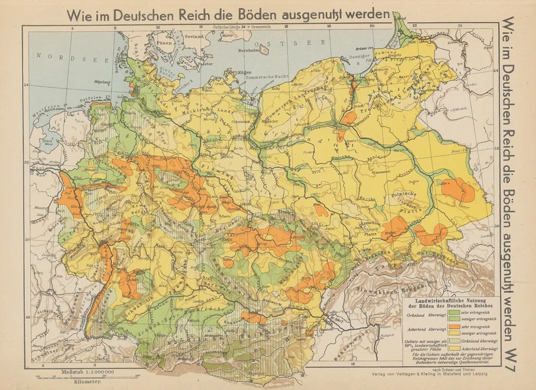 Wie Im Deutschen Reich Die Boden Ausgenutzt Werden Wall Art by Wolfgang Preuss - High-Resolution Digital Print