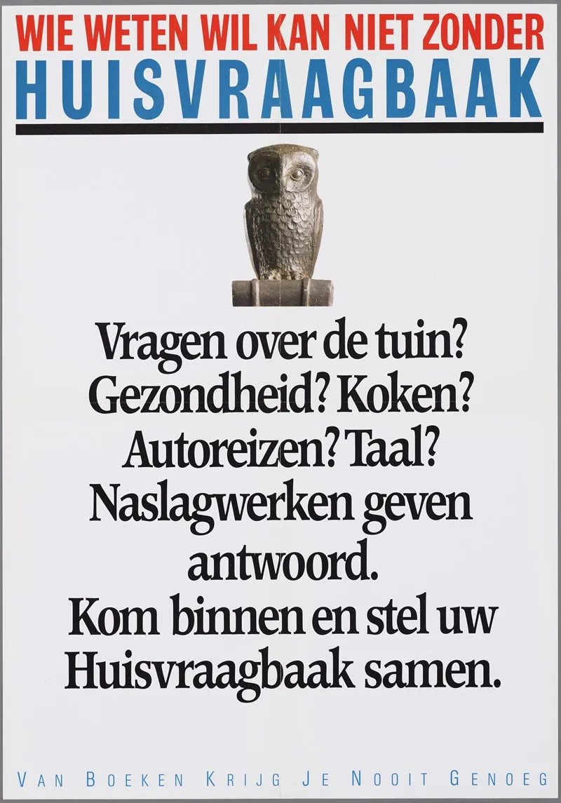 Wie Weten Wil Kan Niet Zonder Huisvraagbaak