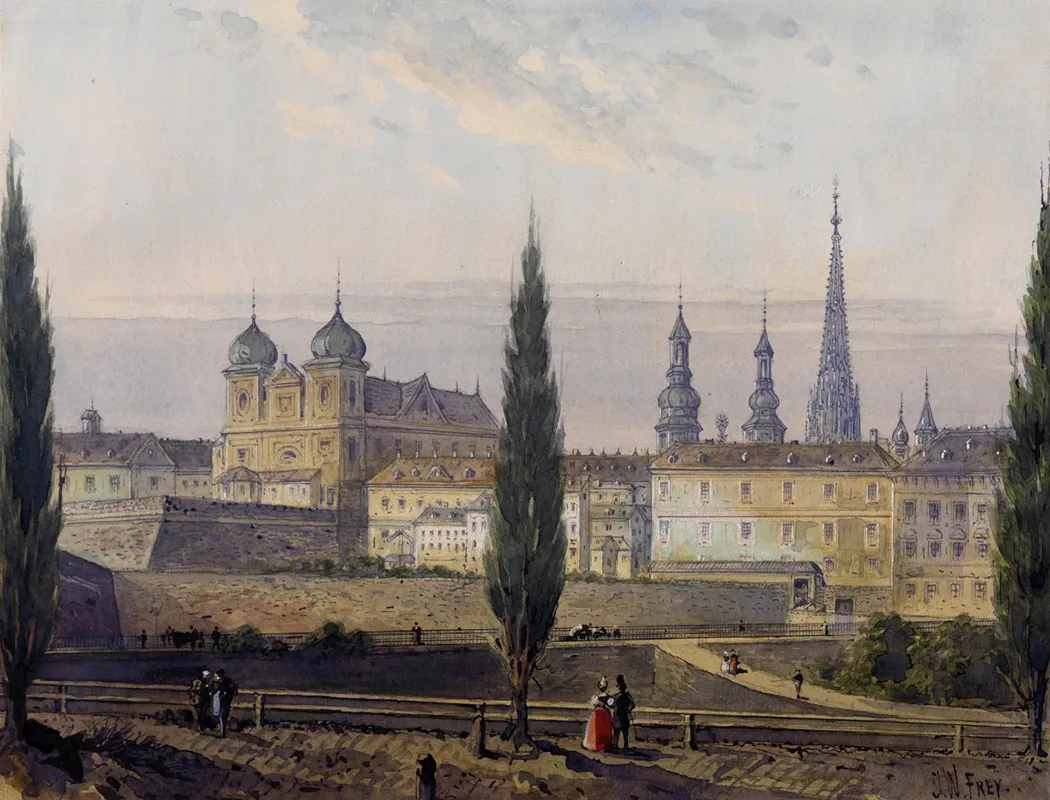 Wien 02 Wall Art by Johann Wilhelm Frey - High-Resolution Digital Print