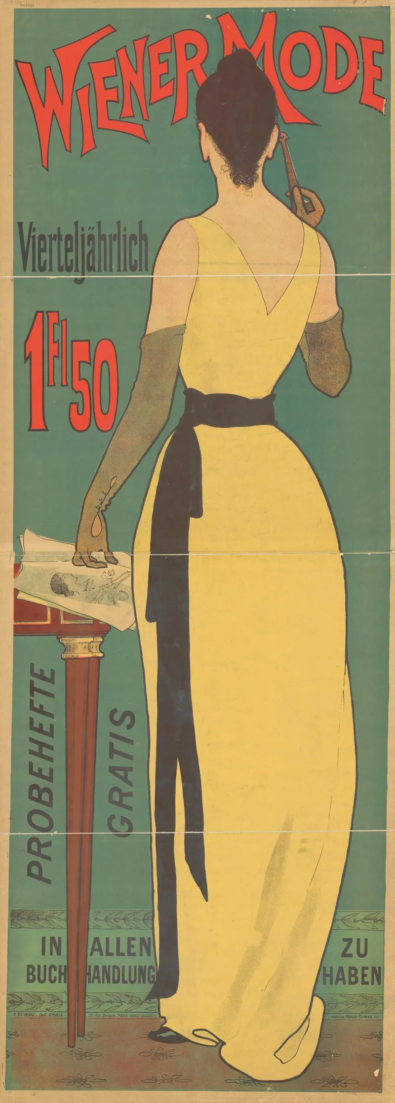 Wiener Mode 3 Wall Art by Maurice Réalier-Dumas - High-Resolution Digital Print