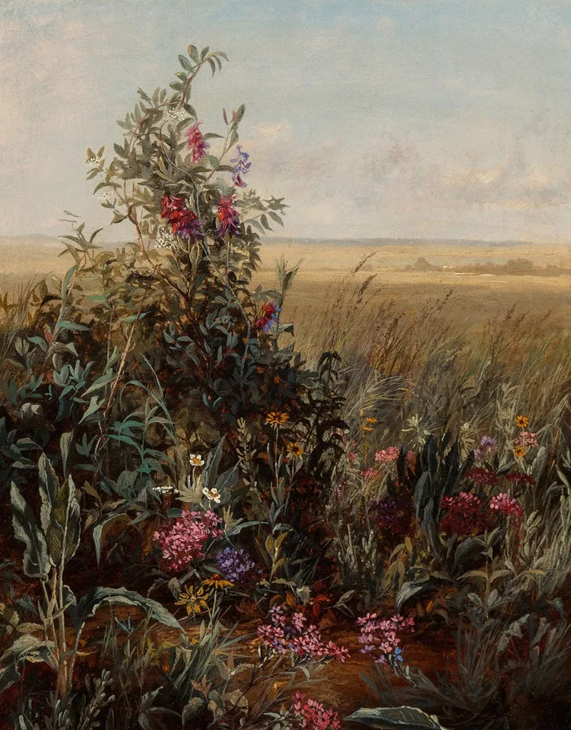 Wild Flowers 2 Wall Art by Jerome Thompson - High-Resolution Digital Print