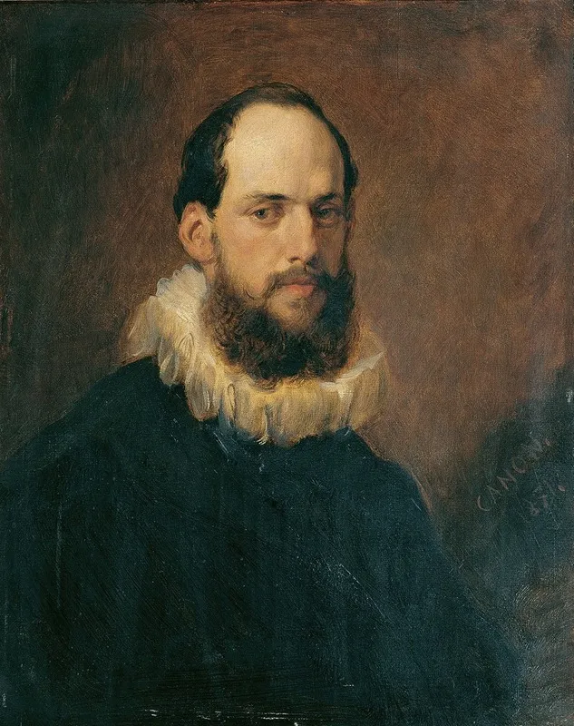 Wilhelm Wartenegg In Einem Kostum Des 17 Jahrhunderts Wall Art by Hans Canon - High-Resolution Digital Print