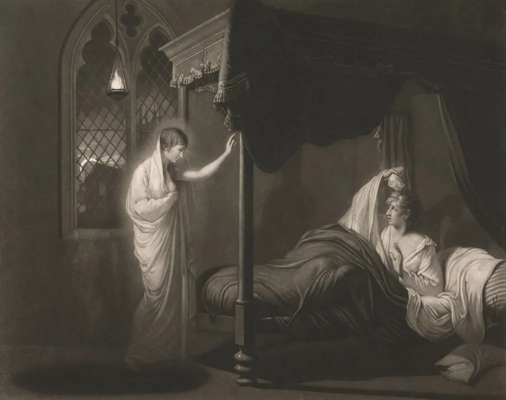 William And Margaret Wall Art by Joseph Wright of Derby - High-Resolution Digital Print