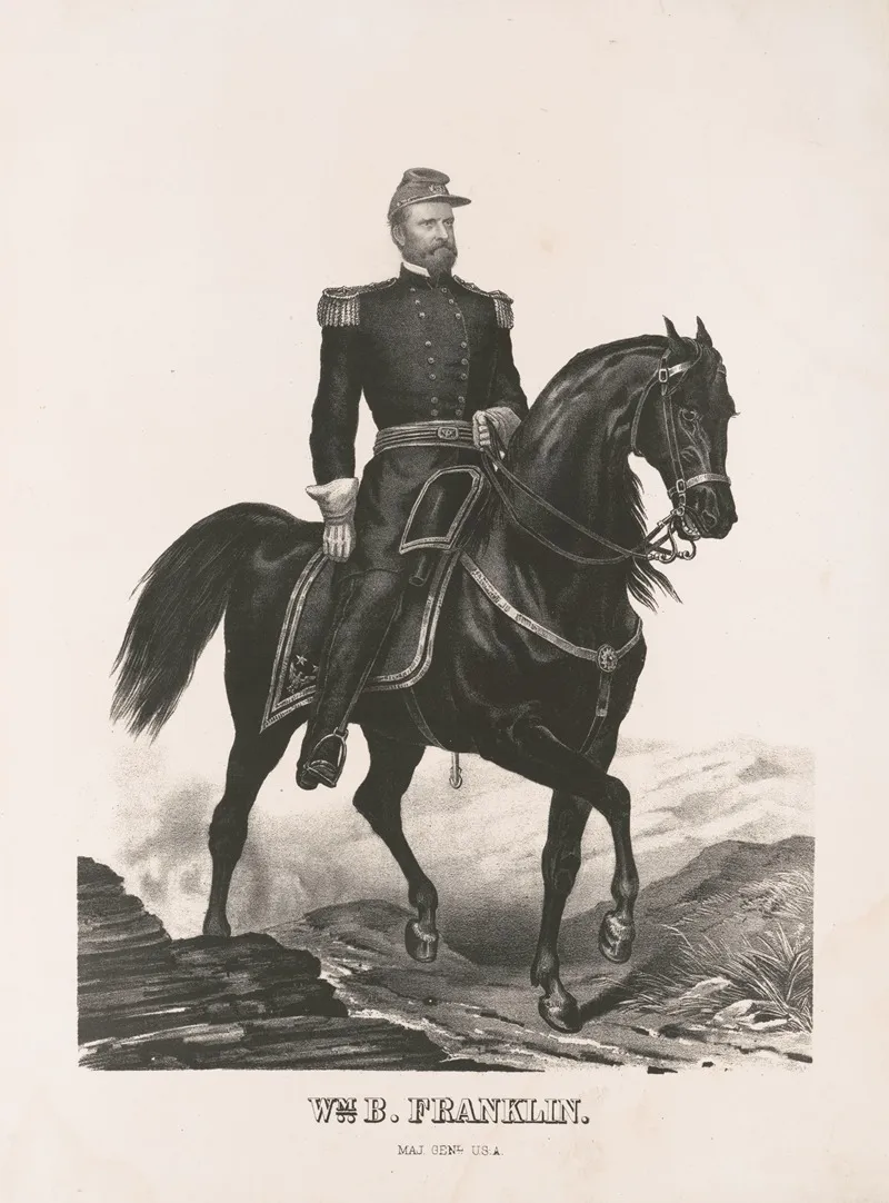 William Buel Franklin Wall Art by Ehrgott, Forbriger &amp; Company - High-Resolution Digital Print