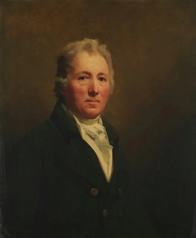 William Forsyth 1749 1814 Wall Art by Sir Henry Raeburn - High-Resolution Digital Print