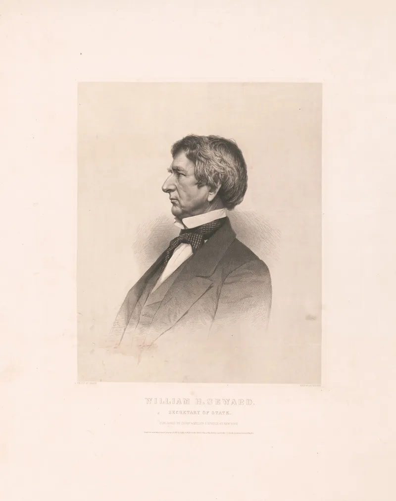 William H Seward Secretary Of State Wall Art by Alexander Hay Ritchie - High-Resolution Digital Print