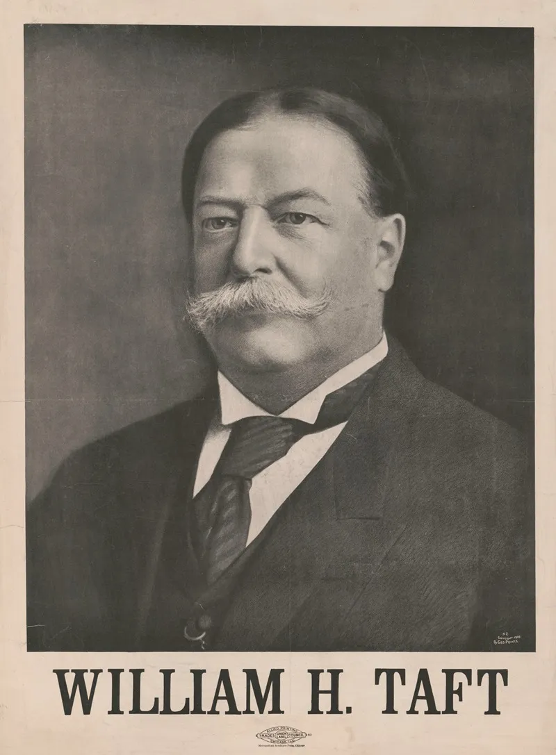 William H Taft Republican Nominee 1908
