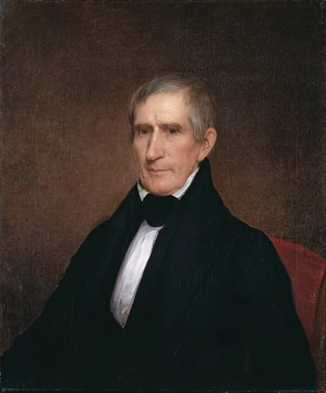 William Henry Harrison 2 Wall Art by Albert Gallatin Hoit - High-Resolution Digital Print