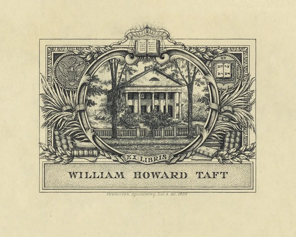 William Howard Taft 4 Wall Art by Frederick Spenceley - High-Resolution Digital Print