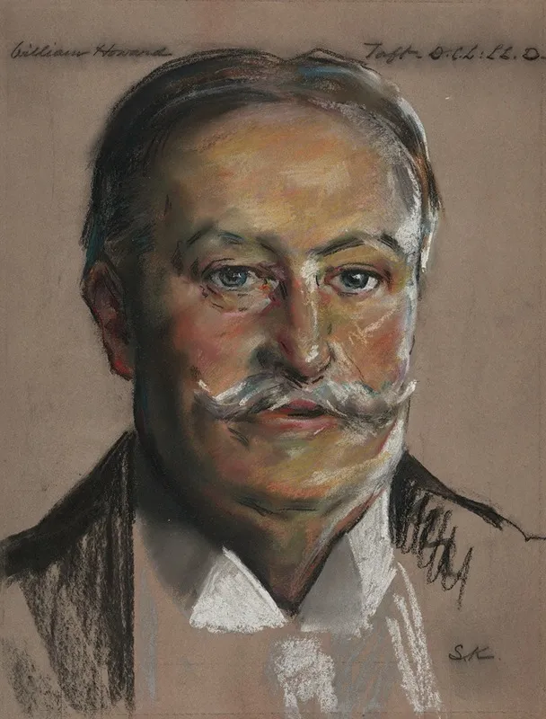 William Howard Taft B A 1878 Pres Of The U S 1908 12 Prof Of Constitutional Law At Yale 1913 1921