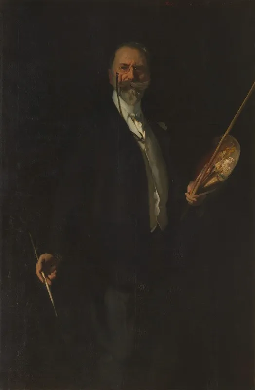 William Merrit Chase Wall Art by John Singer Sargent - High-Resolution Digital Print