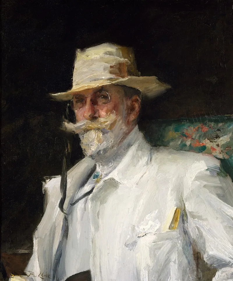 William Merritt Chase Wall Art by Annie Traquair Lang - High-Resolution Digital Print