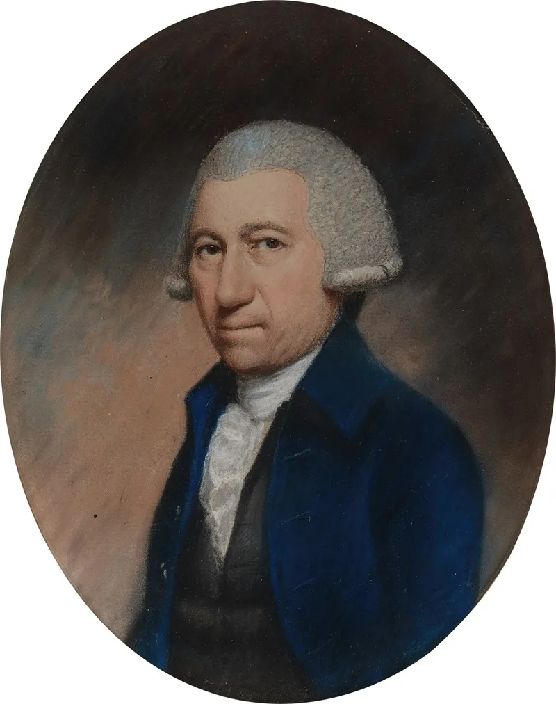 William Samuel Johnson 2 Wall Art by James Sharples - High-Resolution Digital Print