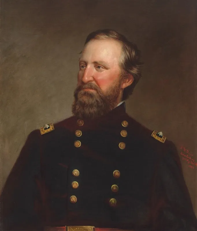 William Starke Rosecrans Wall Art by Samuel Woodson Price - High-Resolution Digital Print