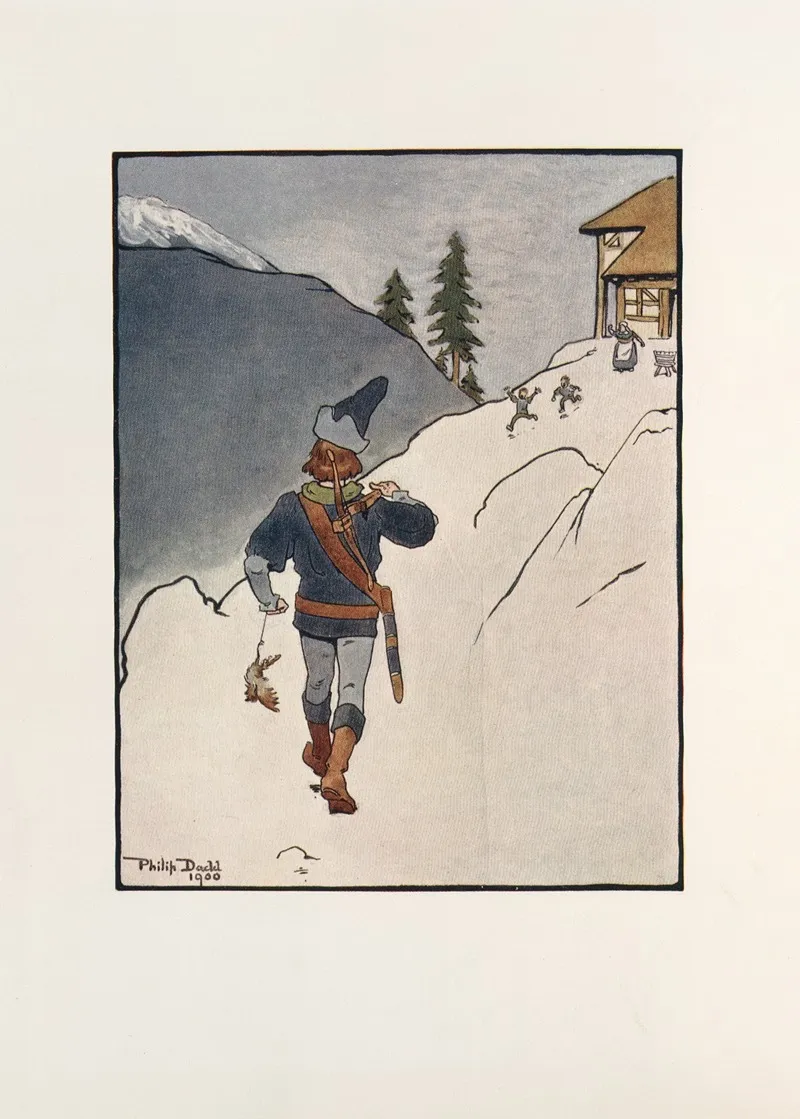 William Tell Told Again Pl 01 Wall Art by Philip Dadd - High-Resolution Digital Print