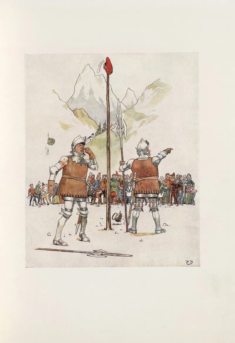William Tell Told Again Pl 04 Wall Art by Philip Dadd - High-Resolution Digital Print