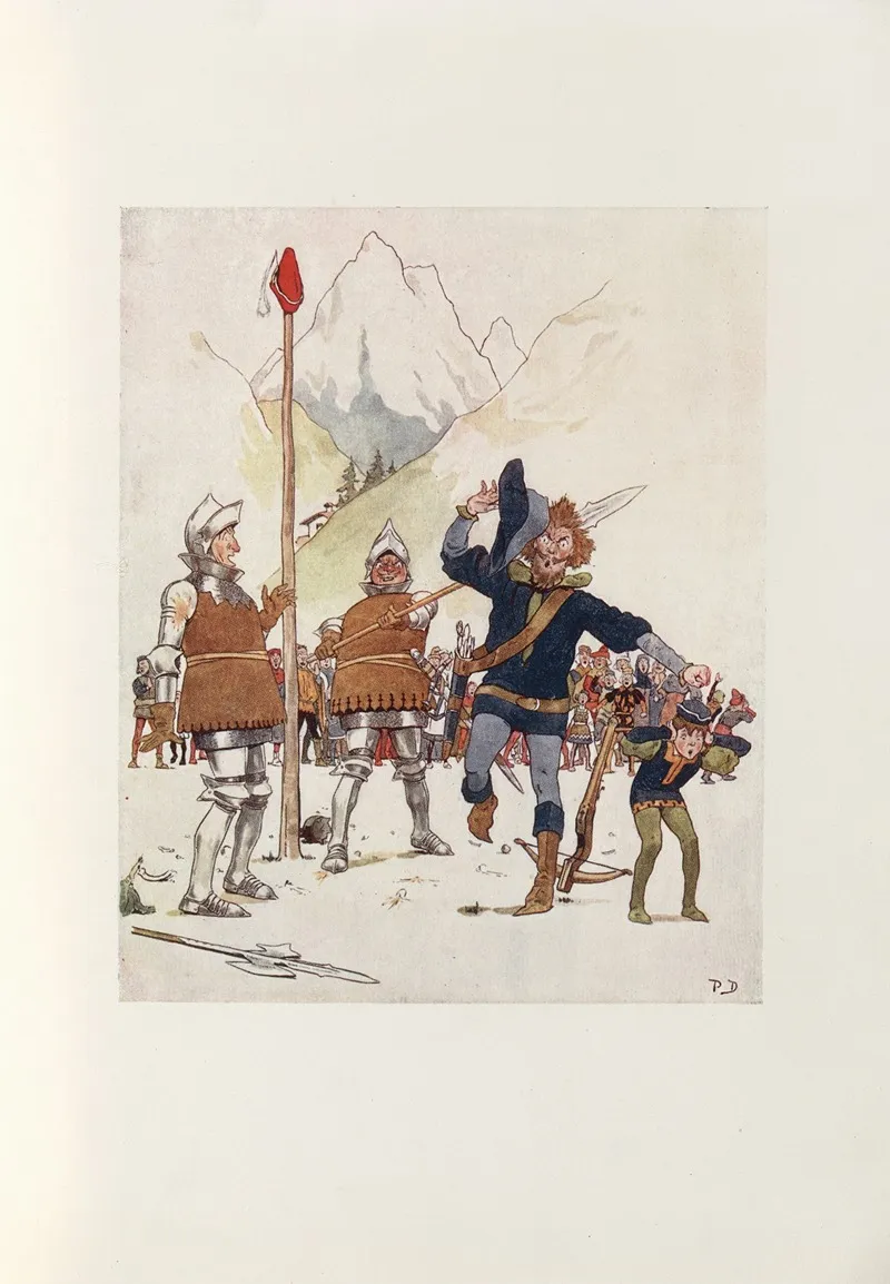 William Tell Told Again Pl 06 Wall Art by Philip Dadd - High-Resolution Digital Print