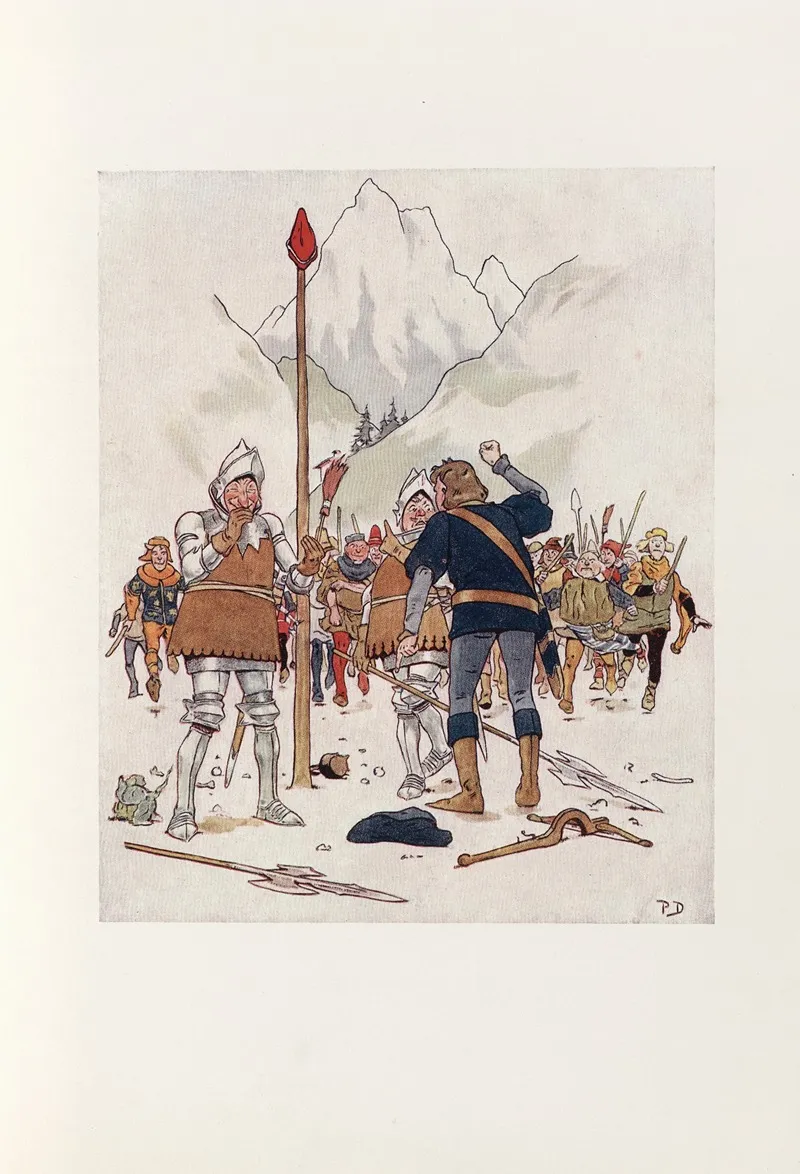 William Tell Told Again Pl 07 Wall Art by Philip Dadd - High-Resolution Digital Print