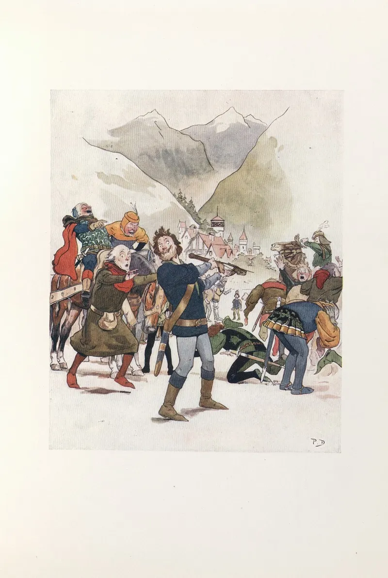 William Tell Told Again Pl 12 Wall Art by Philip Dadd - High-Resolution Digital Print