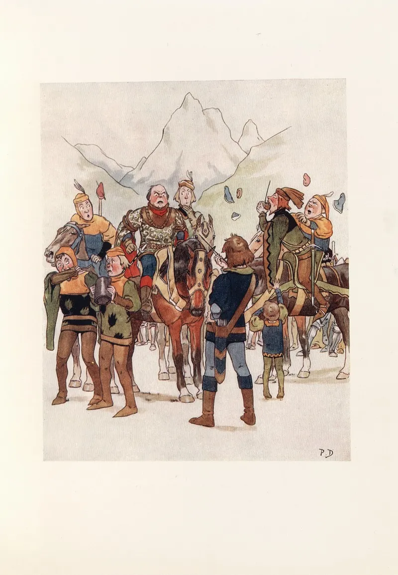 William Tell Told Again Pl 14 Wall Art by Philip Dadd - High-Resolution Digital Print
