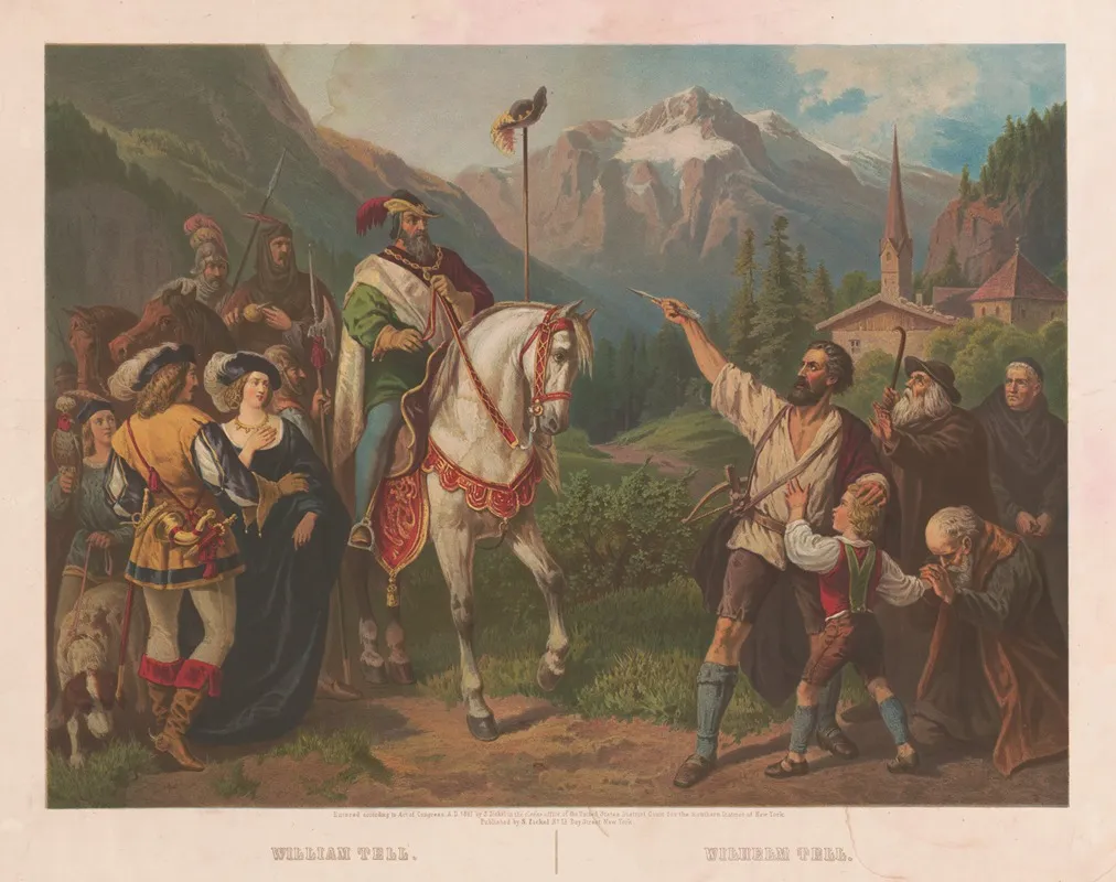 William Tell Wall Art by S. Zickel - High-Resolution Digital Print