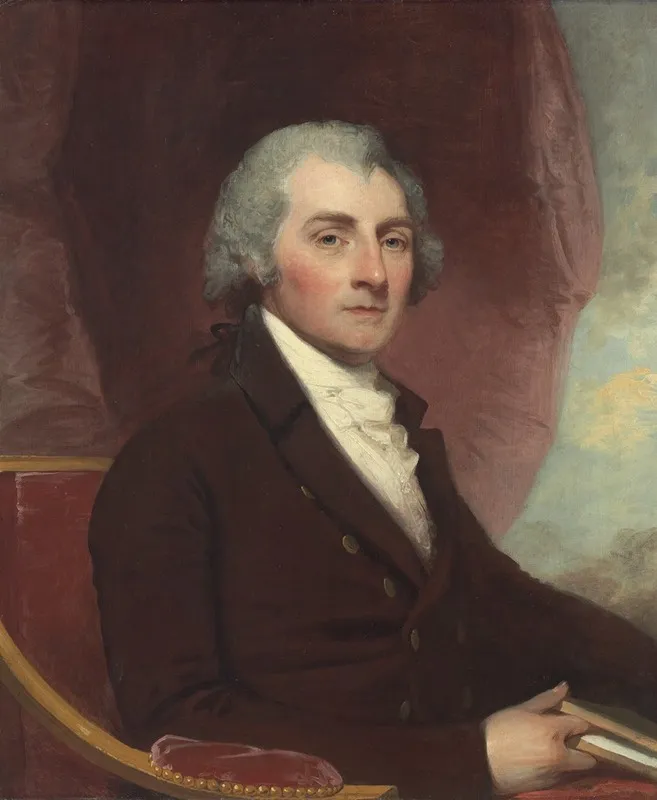 William Thornton Wall Art by Gilbert Stuart - High-Resolution Digital Print