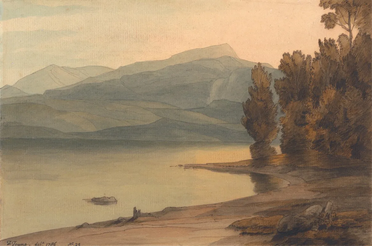 Windermere At Sunset