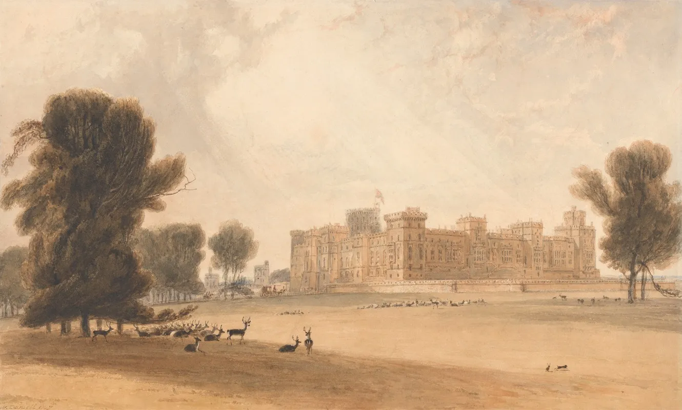 Windsor Castle From The South