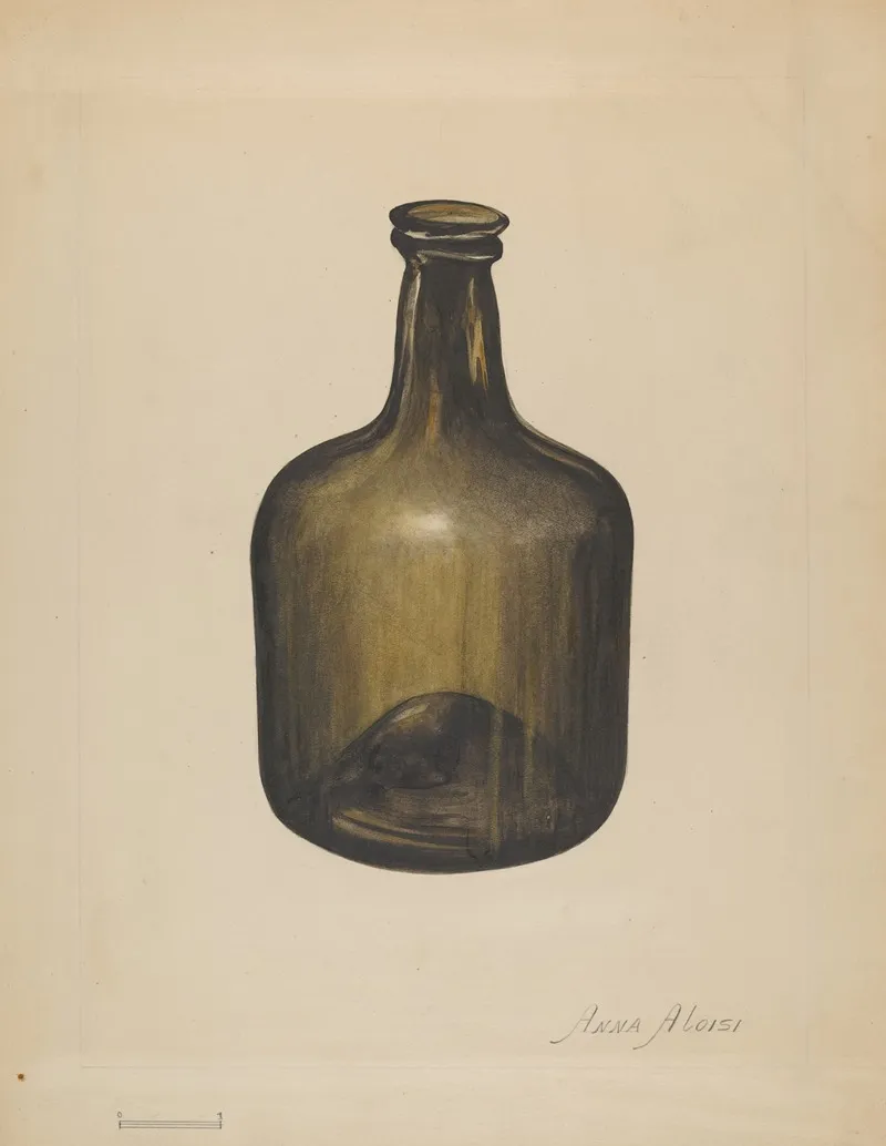 Wine Or Spirits Bottle