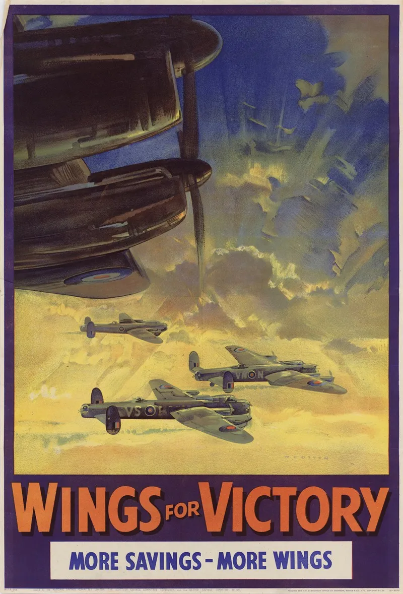 Wings For Victory 2 Wall Art by Frank Wootton - High-Resolution Digital Print