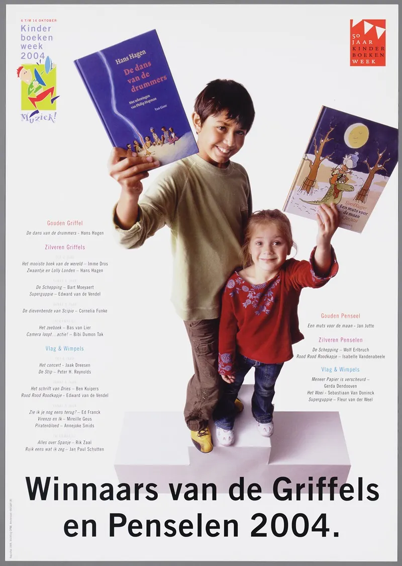Winnaars Van De Griffels En Penselen 2004 Wall Art by CPNB - High-Resolution Digital Print