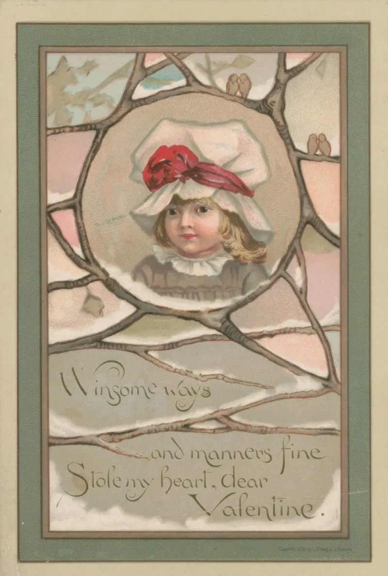 Winsome Ways And Manners Fine Stole My Heart Dear Valentine