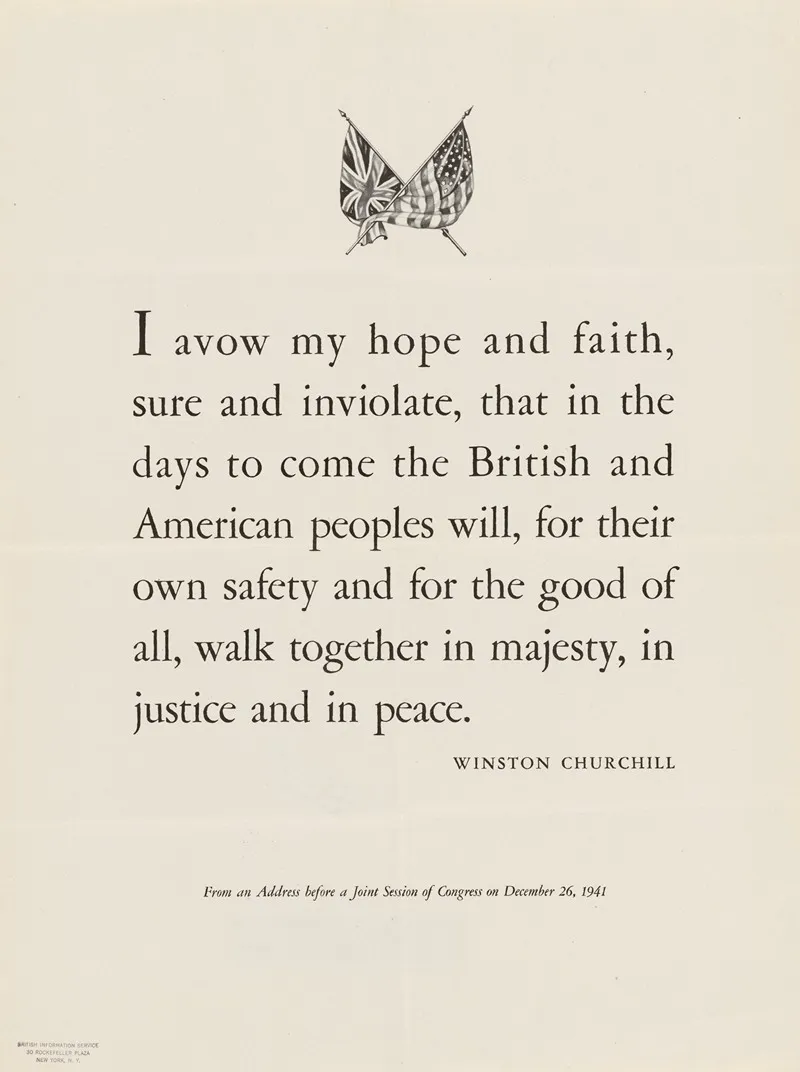 Winston Churchill 3 Wall Art by Anonymous - High-Resolution Digital Print
