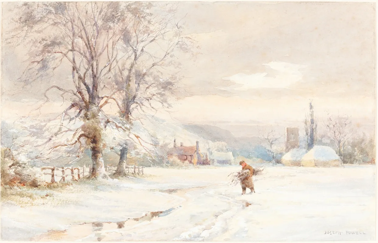 Winter 14 Wall Art by Joseph Rubens Powell - High-Resolution Digital Print