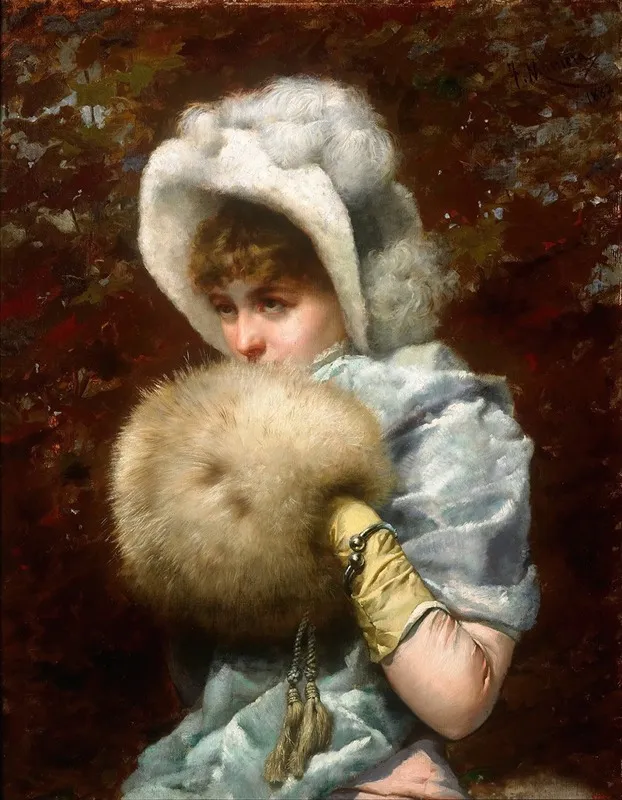Winter 1882 Wall Art by Francesc Masriera - High-Resolution Digital Print