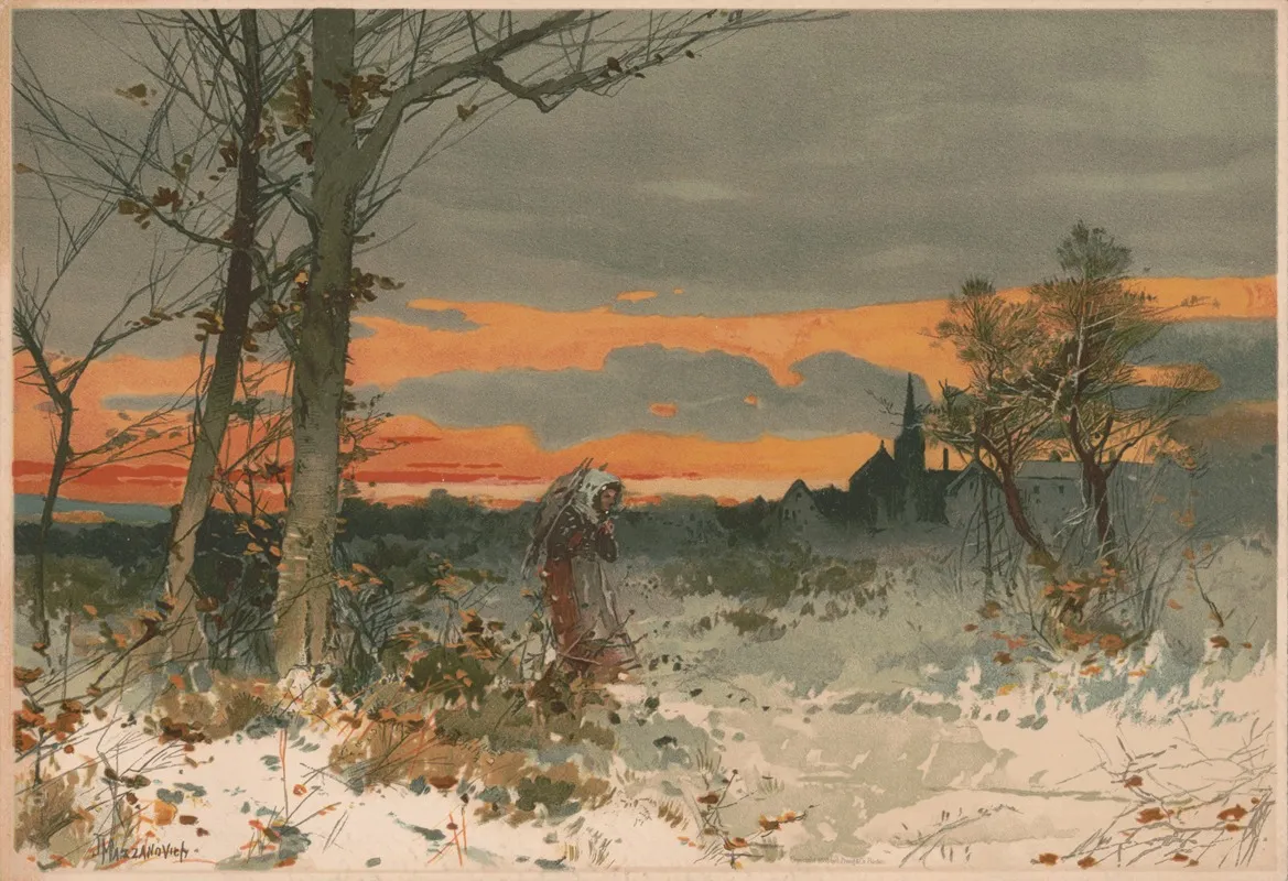 Winter 82 Wall Art by John Mazzanovich - High-Resolution Digital Print