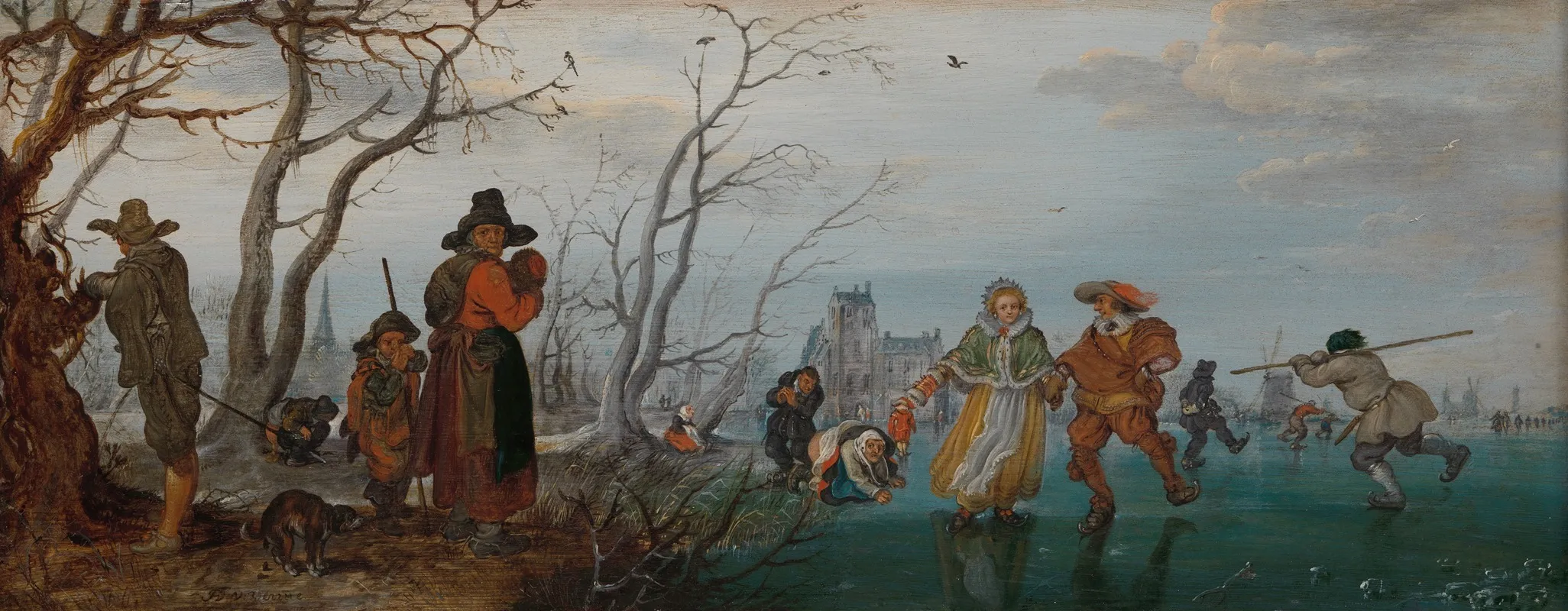 Winter Amusement On The Ice