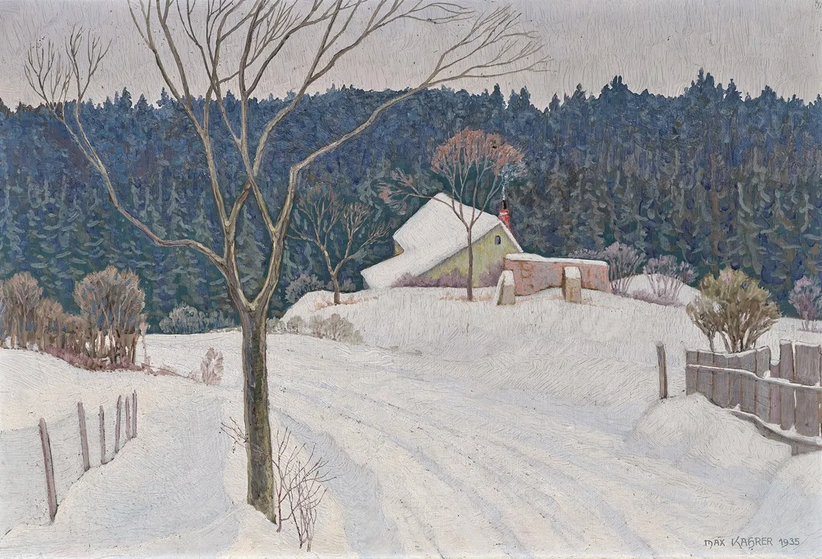 Winter Beim Kaferkreuzwaldchen