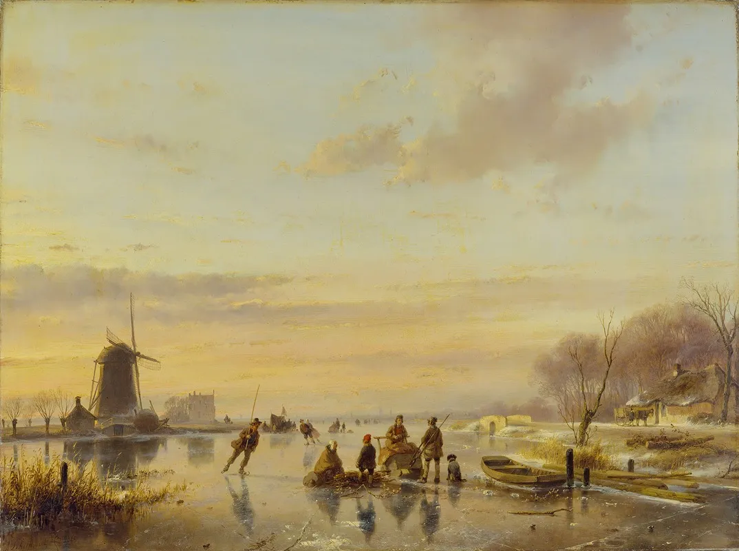 Winter In Holland