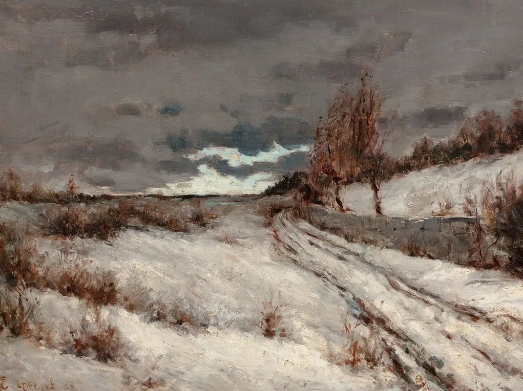 Winter Landscape 38 Wall Art by Edward Grenet - High-Resolution Digital Print