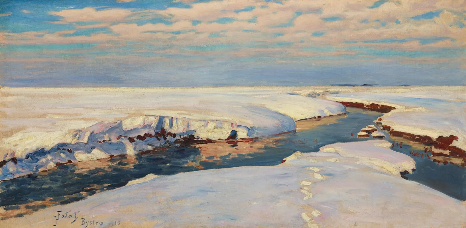 Winter Landscape 44 Wall Art by Julian Falat - High-Resolution Digital Print