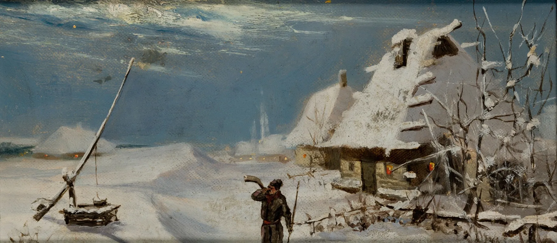 Winter Landscape 45 Wall Art by Teodor Marian Talowski - High-Resolution Digital Print