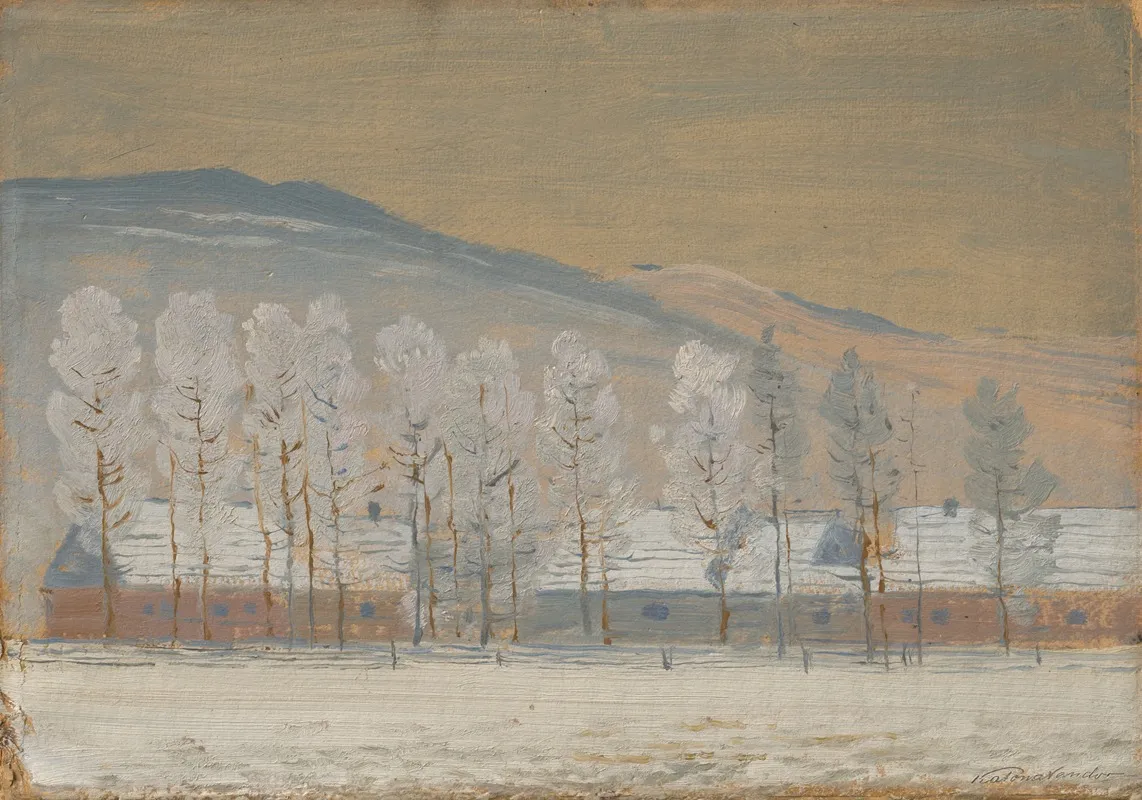 Winter Landscape Near Zdiar